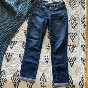 PAIGE Kylie Cuffed Cropped Skinny Jeans